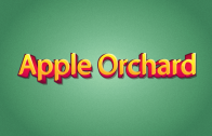 Apple Orchard Game Typing Letters