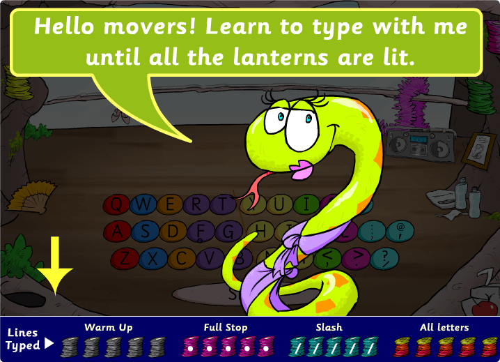 Dance Mat Typing Level 4 Stage 11 TypingTyping
