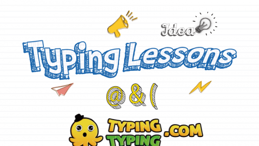 Typing Lessons: @, (, Symbol Lesson