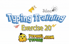 typing-training-exercise-20-min